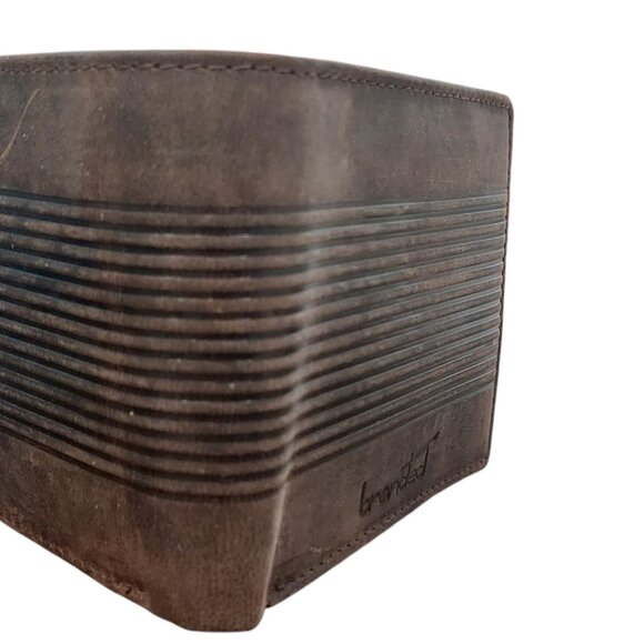 Men's Bi-Fold Genuine Cowhide Leather Wallet with RFID - Picture 6 of 8